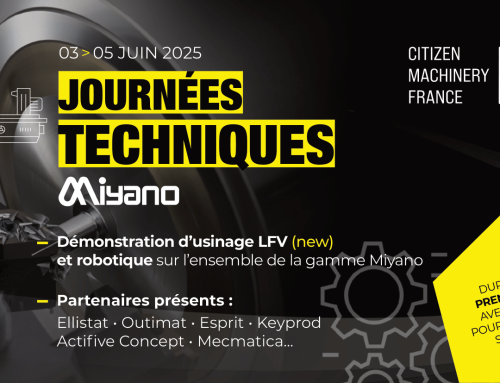 Journées Techniques MIYANO du 3 au 5 juin 2025