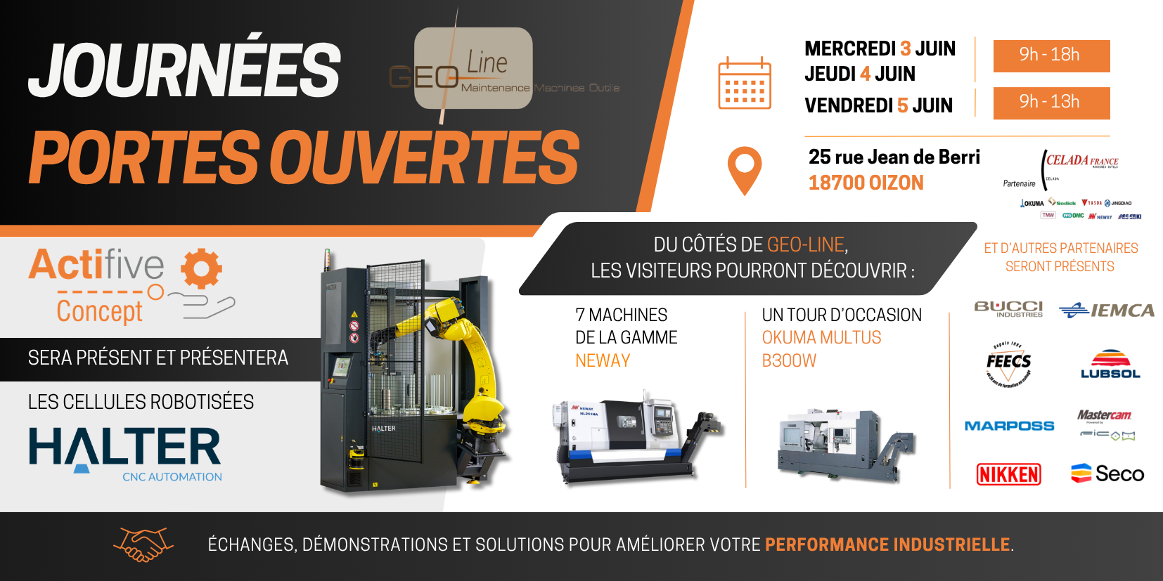 Journées Portes Ouvertes GEO-LINE